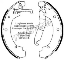 Комлект тормозных накладок TRUSTING 124.277