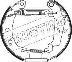 Комлект тормозных накладок TRUSTING 5149