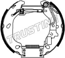 Комлект тормозных накладок TRUSTING 6383