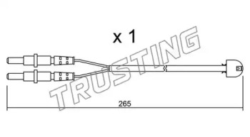 Контакт TRUSTING SU.053