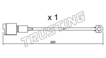 Контакт TRUSTING SU.074