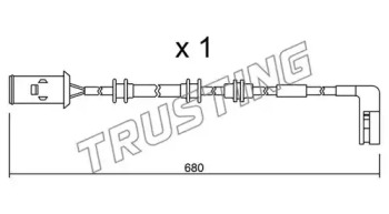 Контакт TRUSTING SU.093