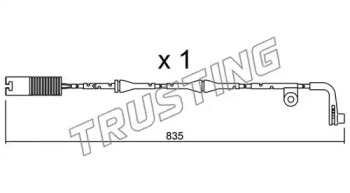 Контакт TRUSTING SU.158