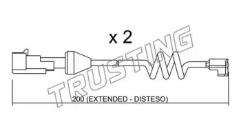 Контакт TRUSTING SU.165K