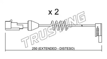 Контакт TRUSTING SU.166K