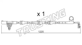 Контакт TRUSTING SU.256