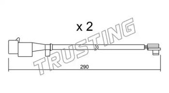 Контакт TRUSTING SU.260K