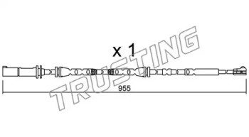 Контакт TRUSTING SU.280