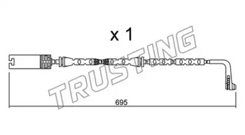 Контакт TRUSTING SU.305