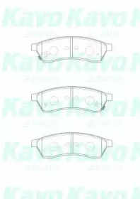 Комплект тормозных колодок KAVO PARTS BP-1015