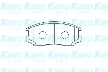 Комплект тормозных колодок KAVO PARTS BP-1515