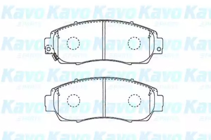 Комплект тормозных колодок KAVO PARTS BP-2068