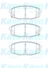 Комплект тормозных колодок KAVO PARTS BP-3043