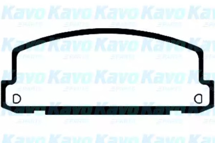 Комплект тормозных колодок KAVO PARTS BP-3505