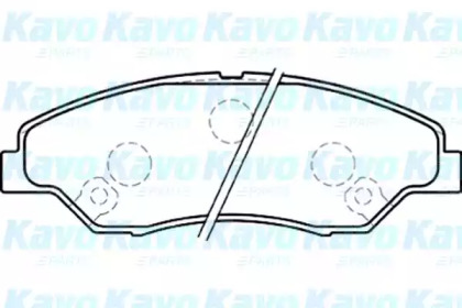 Комплект тормозных колодок KAVO PARTS BP-4009