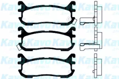 Комплект тормозных колодок KAVO PARTS BP-4541