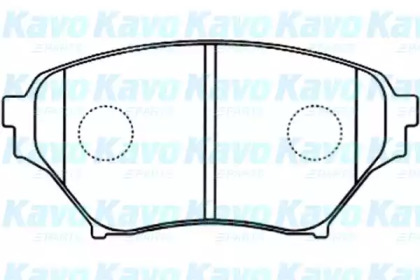 Комплект тормозных колодок KAVO PARTS BP-4562