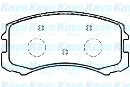 Комплект тормозных колодок KAVO PARTS BP-5546