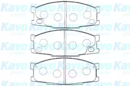 Комплект тормозных колодок KAVO PARTS BP-5549