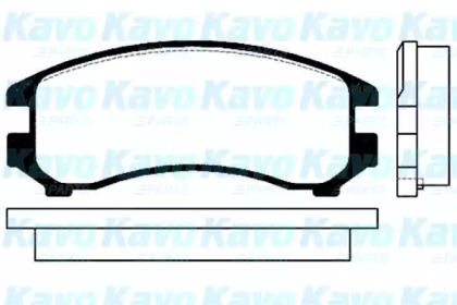 Комплект тормозных колодок KAVO PARTS BP-6511