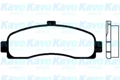 Комплект тормозных колодок KAVO PARTS BP-6525