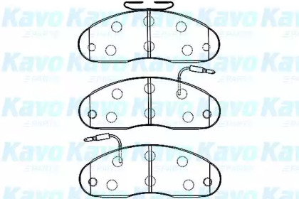 Комплект тормозных колодок KAVO PARTS BP-6598