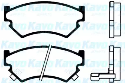 Комплект тормозных колодок KAVO PARTS BP-8006