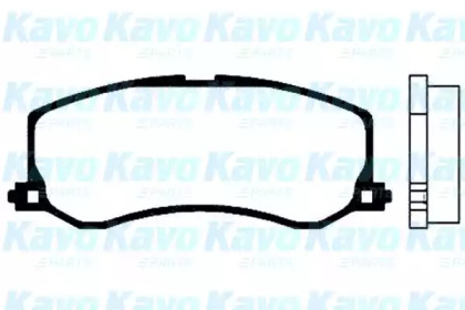 Комплект тормозных колодок KAVO PARTS BP-8510