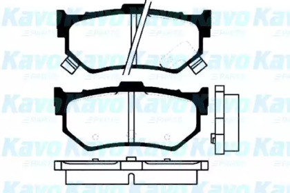 Комплект тормозных колодок KAVO PARTS BP-8514