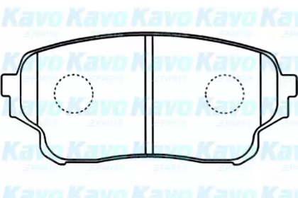 Комплект тормозных колодок KAVO PARTS BP-8527