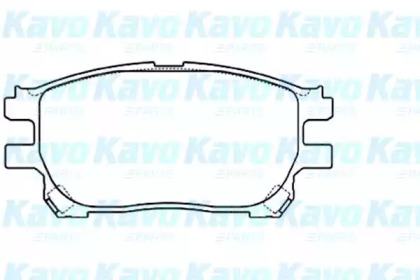 Комплект тормозных колодок KAVO PARTS BP-9103