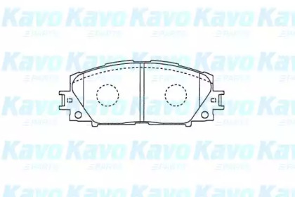 Комплект тормозных колодок KAVO PARTS BP-9136