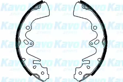 Комлект тормозных накладок KAVO PARTS BS-5404