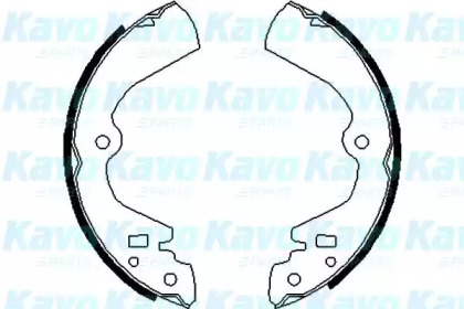 Комлект тормозных накладок KAVO PARTS BS-7409