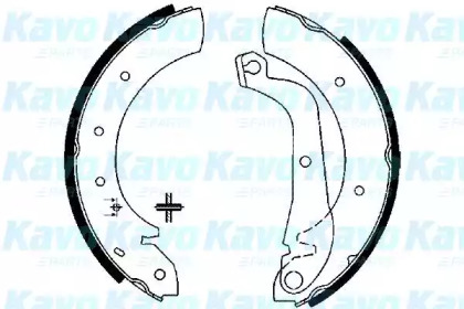 Комлект тормозных накладок KAVO PARTS BS-7415