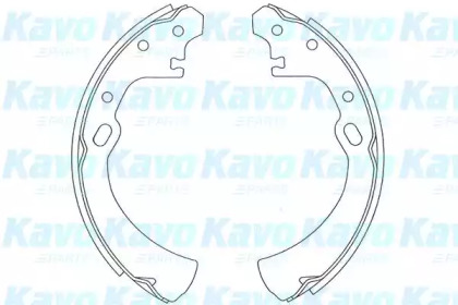 Комлект тормозных накладок KAVO PARTS BS-7417