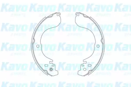 Комлект тормозных накладок KAVO PARTS BS-7439