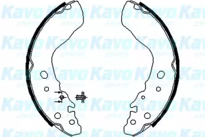 Комлект тормозных накладок KAVO PARTS BS-8914