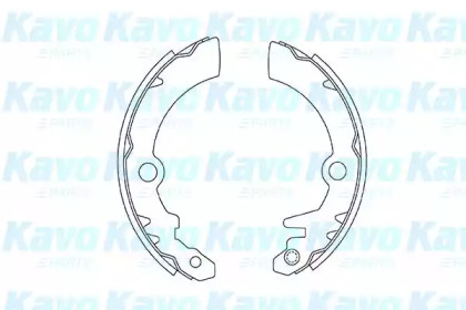 Комлект тормозных накладок KAVO PARTS BS-8937