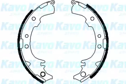 Комлект тормозных накладок KAVO PARTS BS-9914