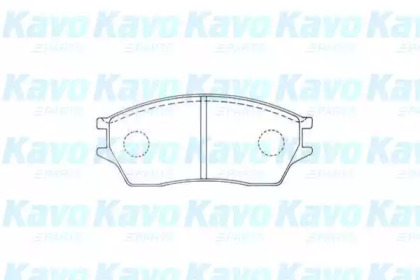 Комплект тормозных колодок KAVO PARTS KBP-2060