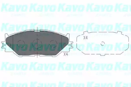 Комплект тормозных колодок KAVO PARTS KBP-9094