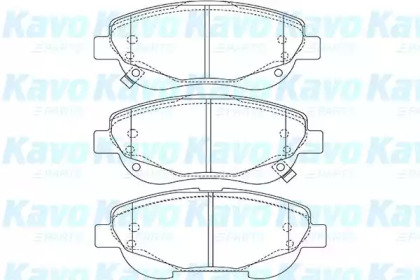 Комплект тормозных колодок KAVO PARTS KBP-9143