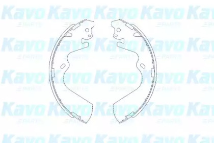 Комлект тормозных накладок KAVO PARTS KBS-3403