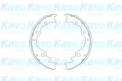 Комлект тормозных накладок KAVO PARTS KBS-5401