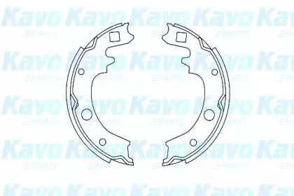 Комлект тормозных накладок KAVO PARTS KBS-5427