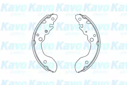 Комлект тормозных накладок KAVO PARTS KBS-8912