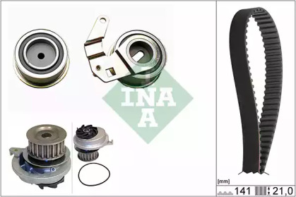 Комплект водяного насоса / зубчатого ремня INA 530 0075 30