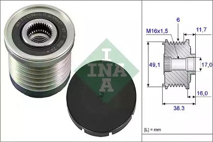 Механизм свободного хода INA 535 0030 10