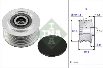 Механизм свободного хода INA 535 0047 10